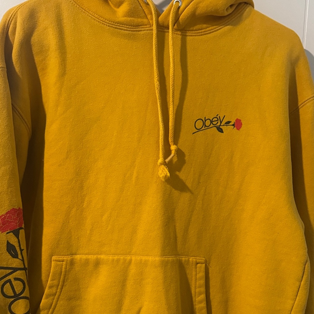 Obey Golden Yellow Hoodie